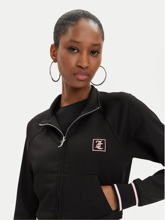 Juicy Couture Juicy Couture Majica dugih rukava Sinatra JCSCT223417 Crna Regular Fit