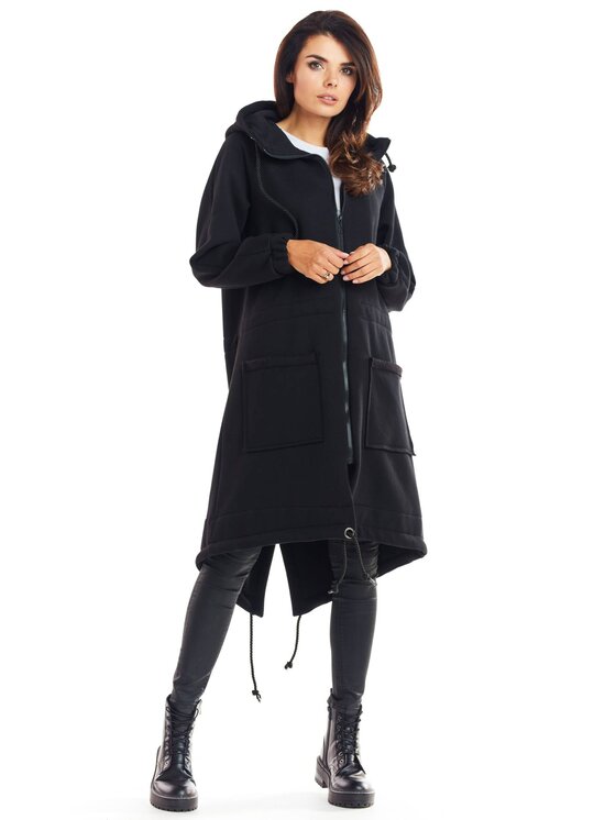 Infinite You Infinite You Felpa M220 Nero Basic Fit