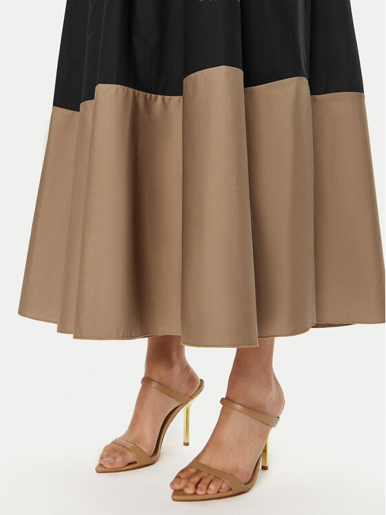 ViCOLO ViCOLO Sommerkleid TB2499 Schwarz Regular Fit