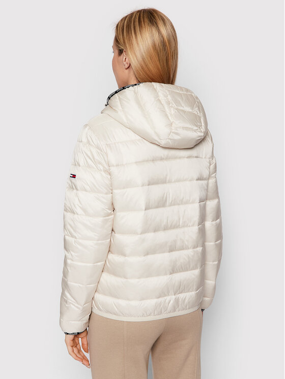 Tommy Jeans Tommy Jeans Giubbotto invernale Quilted DW0DW09350 Beige Relaxed Fit