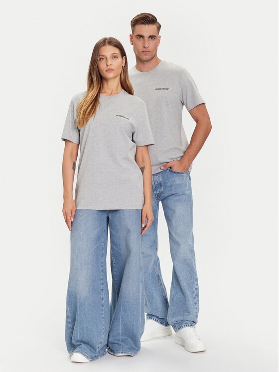 Guess Jeans Guess Jeans Póló M5BI78 K8FQ4 Szürke Regular Fit
