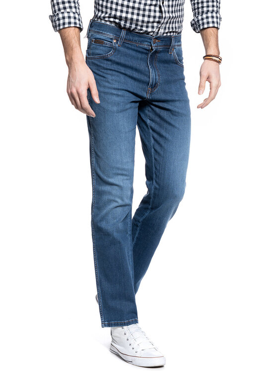 Wrangler Wrangler Jeansy TEXAS Niebieski Straight Fit