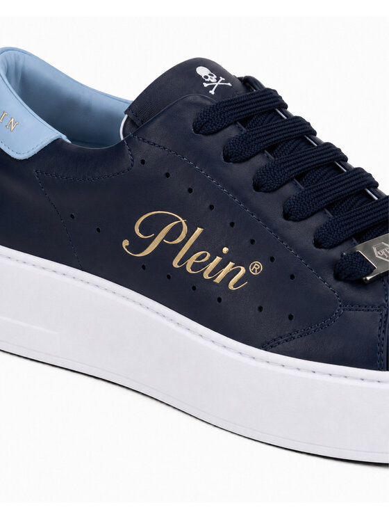 PHILIPP PLEIN PHILIPP PLEIN Sneakersy 31326 Niebieski jasny
