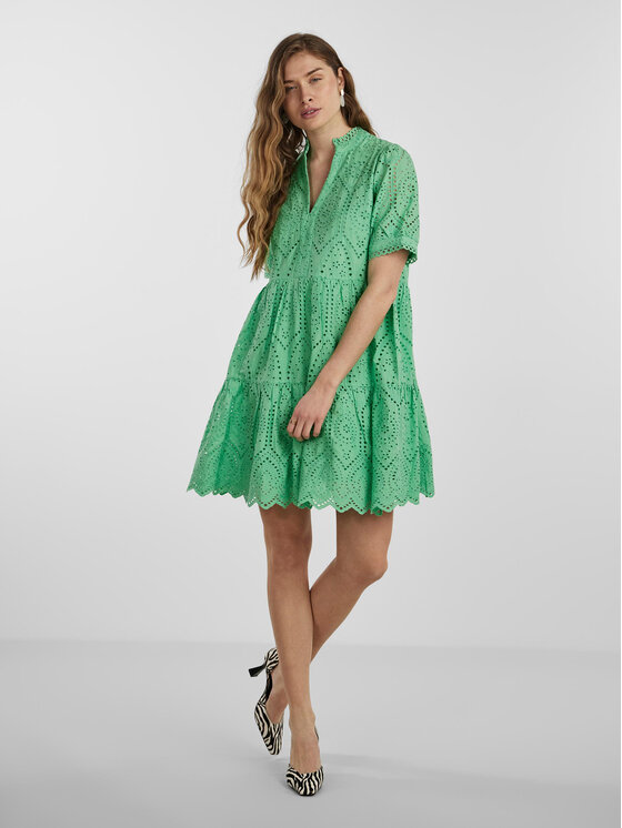 Vestito 26027163 Verde Regular Fit