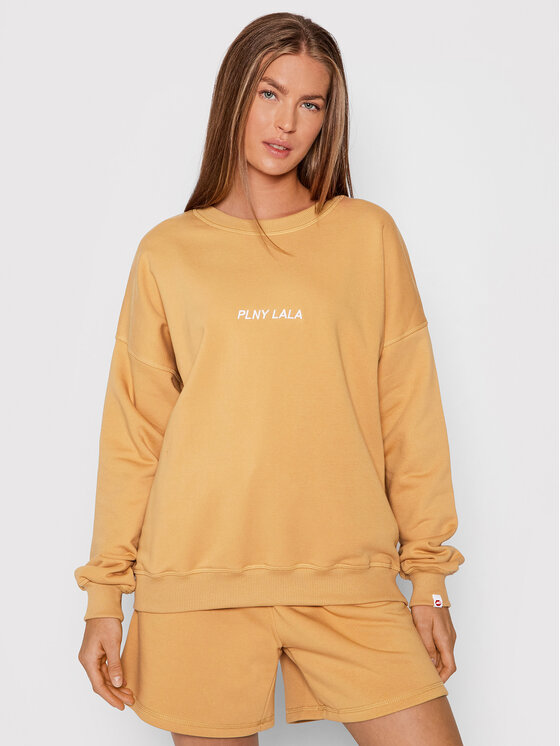 Felpa Flora PL-BL-FO-00020 Marrone Oversize