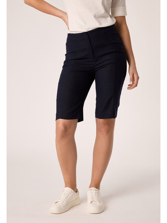 QUIOSQUE QUIOSQUE Bavlnené nohavice QUIOSQUE 3LD001802 Tmavomodrá Regular Fit