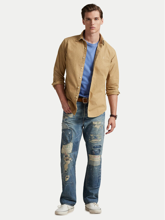 Polo Ralph Lauren Polo Ralph Lauren Сорочка 710805564505 Бежевий Regular Fit