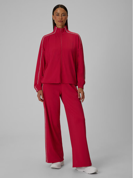 4F 4F Spodnie dresowe AQUA FORCE Czerwony Loose Fit