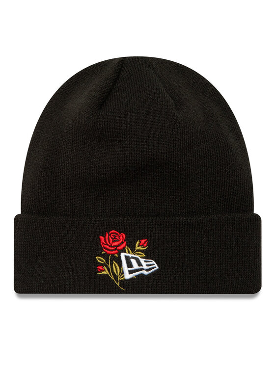 New Era New Era Căciulă Rose Icon Cuff Knit Beanie 60580728 Negru