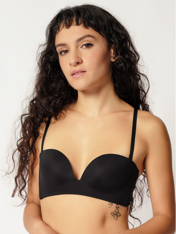 Skiny Skiny Podprsenka s kosticemi 81394 Černá