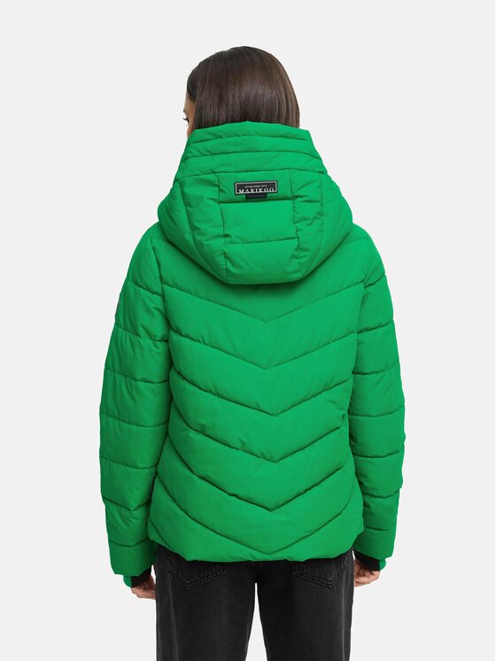 Marikoo Marikoo Kurtka zimowa Samuiaa XVI Zielony Regular Fit