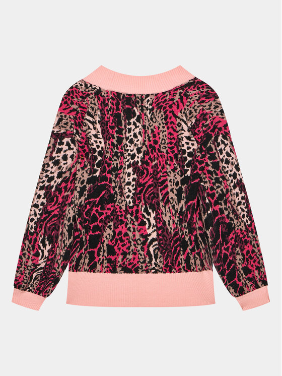 Guess Guess Strickjacke J3BR07 Z3AH0 Rosa Regular Fit