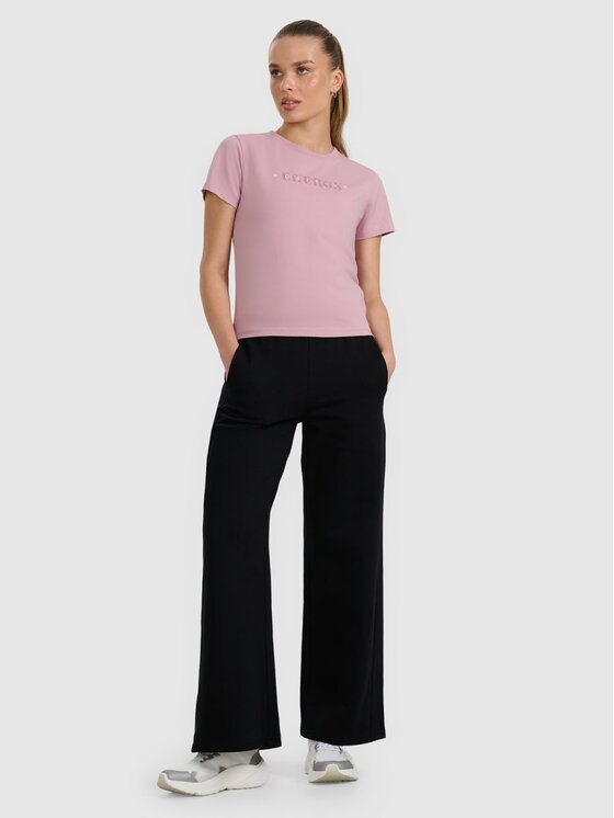 4F 4F Pantaloni da tuta 4FRAW25TTROF1614-20S Nero Regular Fit