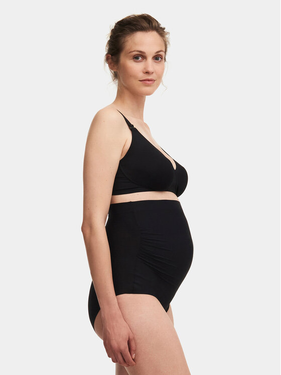 Chantelle Tehotenské nohavičky Pure Maternity C19P80 Čierna
