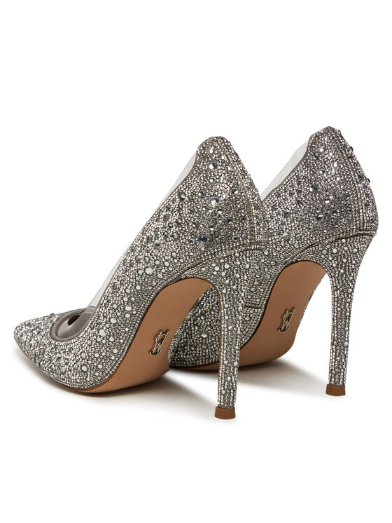 Steve Madden Steve Madden Kõrgete kontsadega Lineup-R s SM11003635 Hõbedane