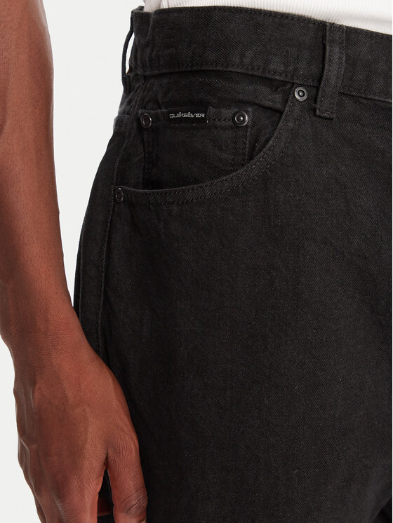 Quiksilver Quiksilver Jeansy EQYDP03498 Czarny Baggy Fit