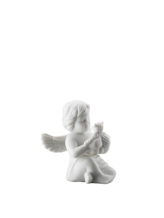 Rosenthal Rosenthal Figurka Anioł mały z misiem Biały