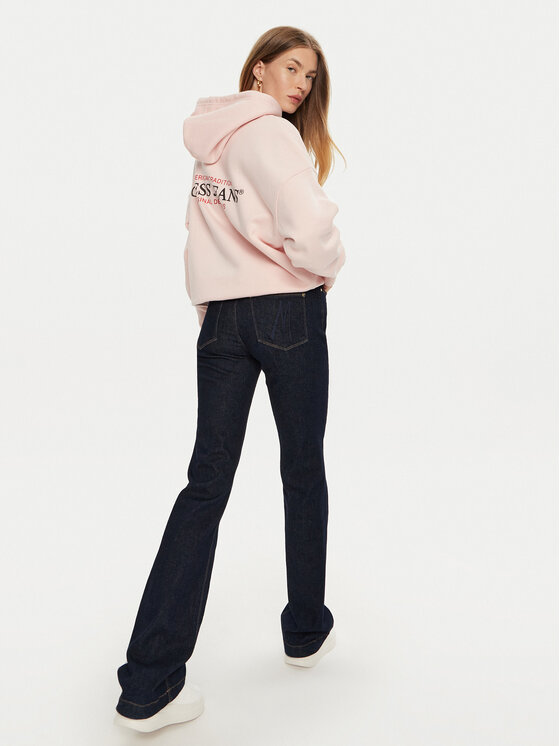 Guess Jeans Guess Jeans Pulóver W4BQ21 KC811 Rózsaszín Regular Fit