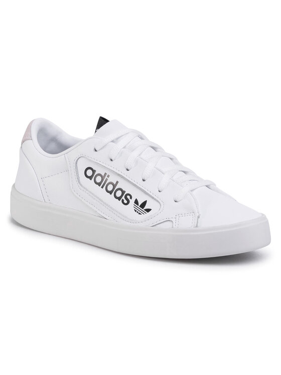 adidas sleek femme blanche