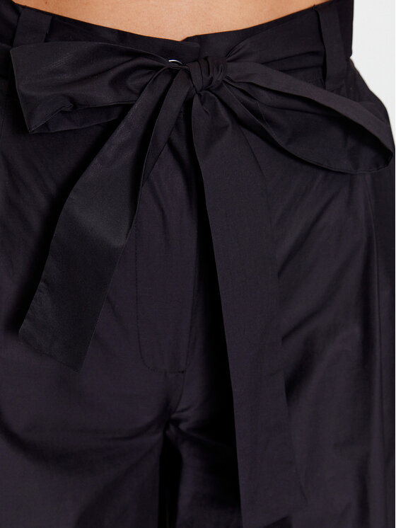 TWINSET TWINSET Παντελόνα 231TT2305 Μαύρο Relaxed Fit