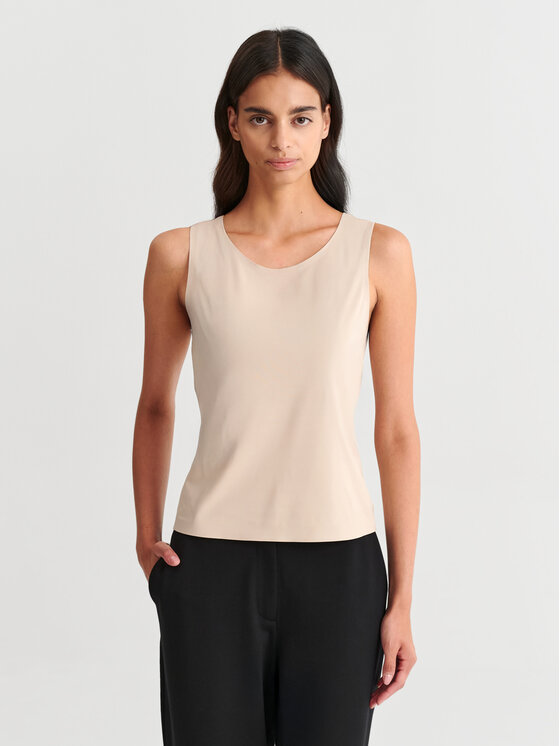 TATUUM TATUUM Bluzka LETHA Beżowy Classic Fit