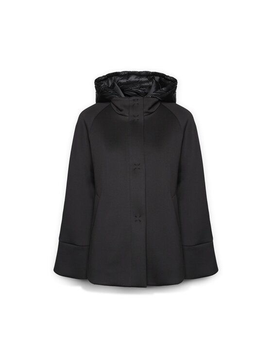 Elena Mirò Elena Mirò Cappotto F046Z000018N033 Nero A-Line Fit