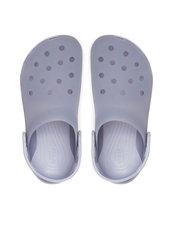Crocs Crocs Klapki Classic Frosted Clog 210928 Fioletowy