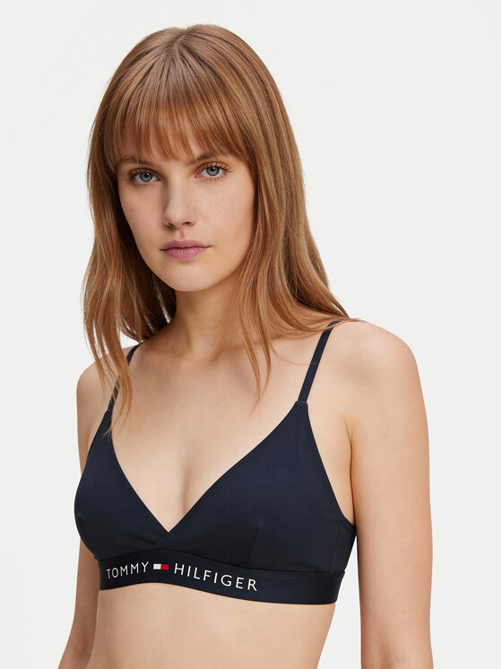 Tommy Hilfiger Tommy Hilfiger Bikini felső UW0UW06361 Sötétkék