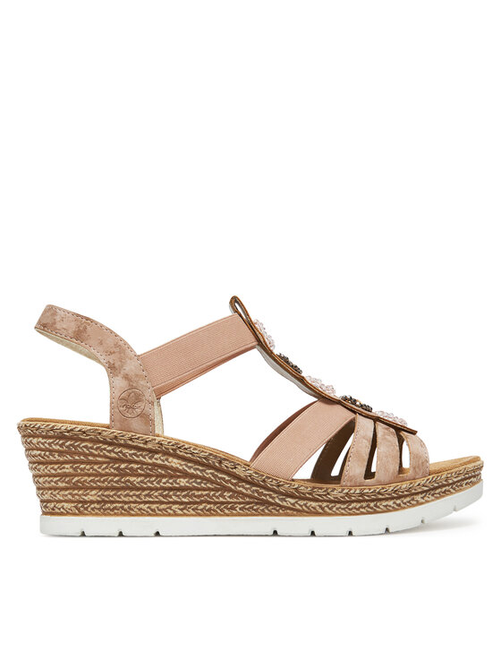 Rieker Rieker Sandali 619B2-31 Roza