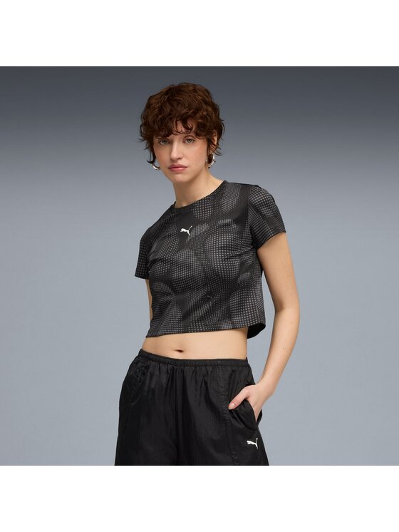 Puma Puma T-Shirt 632145 Czarny Regular Fit