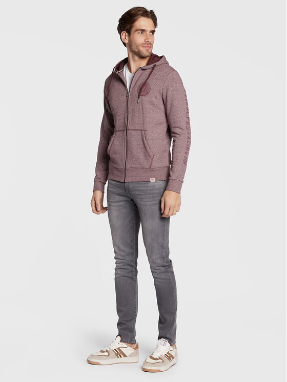 Felpa M-3020-SWH315 Bordeaux Regular Fit