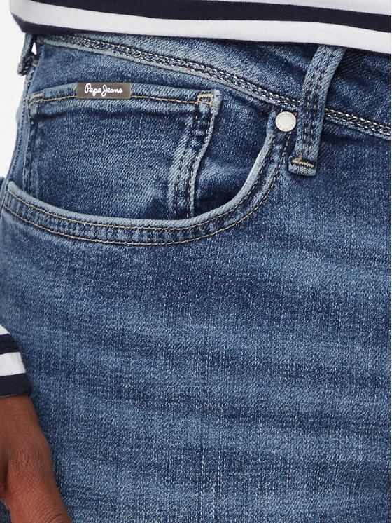 Pepe Jeans Pepe Jeans Jeans hlače Finsbury PM206321 Modra Skinny Fit