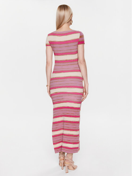 Patrizia Pepe Patrizia Pepe Плетена рокля 2A2555/K099-XV86 Цветен Regular Fit