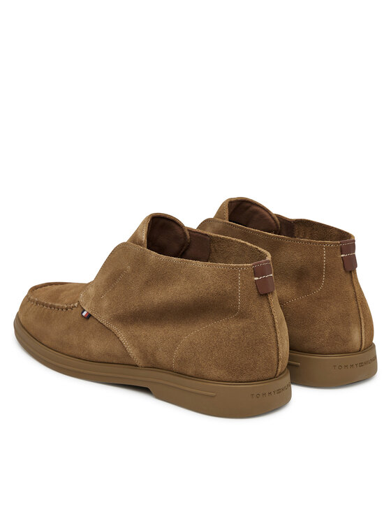 Tommy Hilfiger Tommy Hilfiger Gležnjarji Moc T FM0FM05492 Rjava
