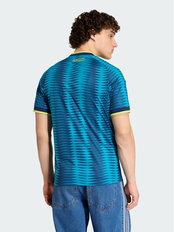 adidas adidas Koszulka techniczna 162138 Niebieski jasny Slim Fit