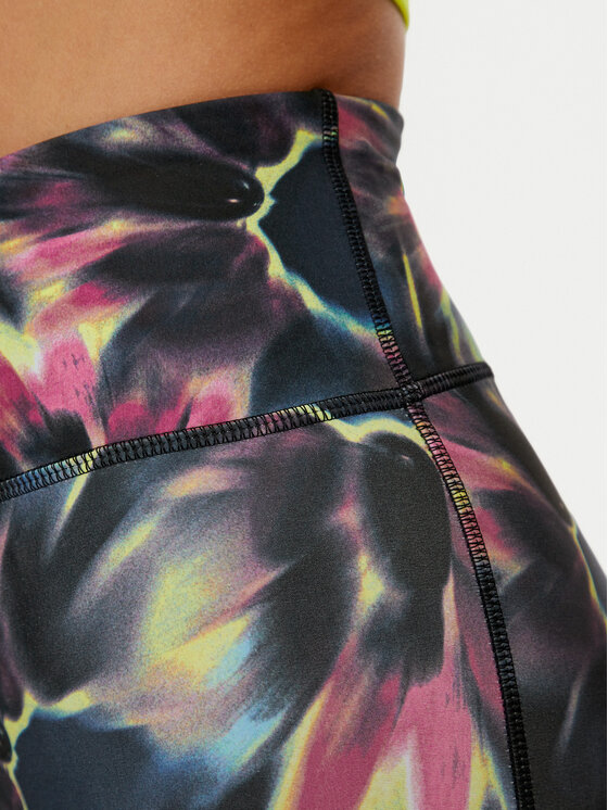 Reebok Reebok Leggings Train AOP Tight 100075416 Schwarz Slim Fit