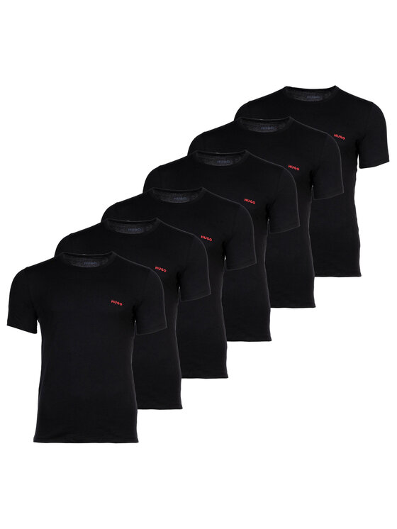 HUGO Hugo T-Shirt 25442 Czarny Comfort Fit