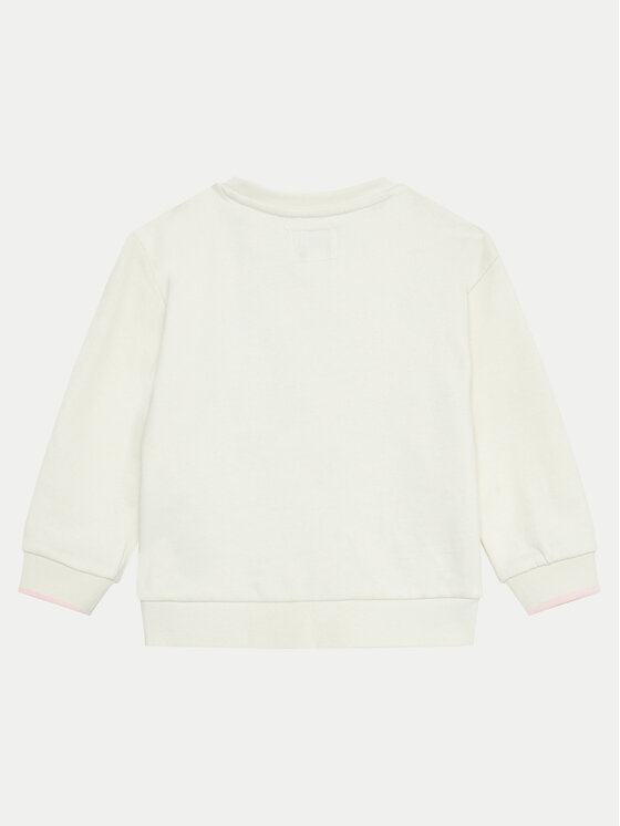 Guess Guess Felpa K4BQ08 KAX74 Écru Regular Fit