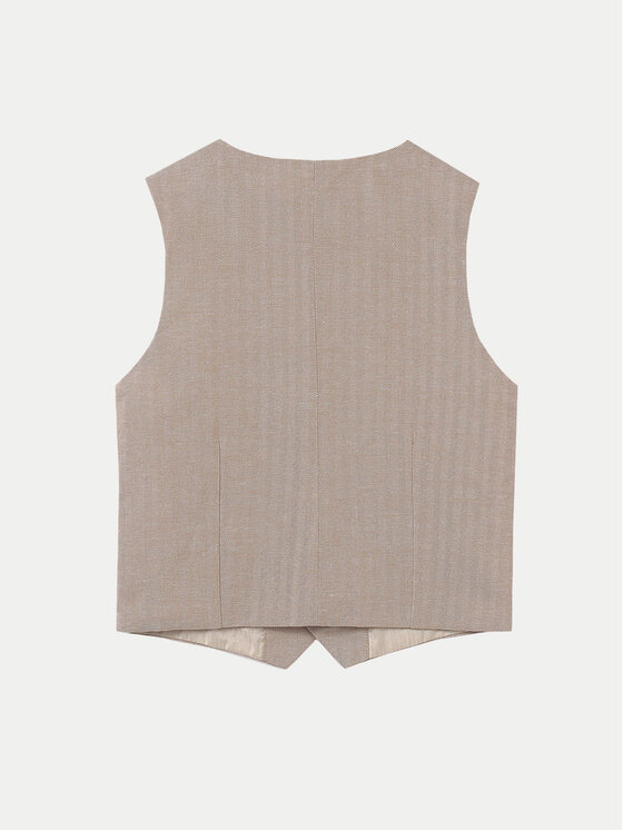 Mayoral Mayoral Жилет 6346 Бежевий Regular Fit