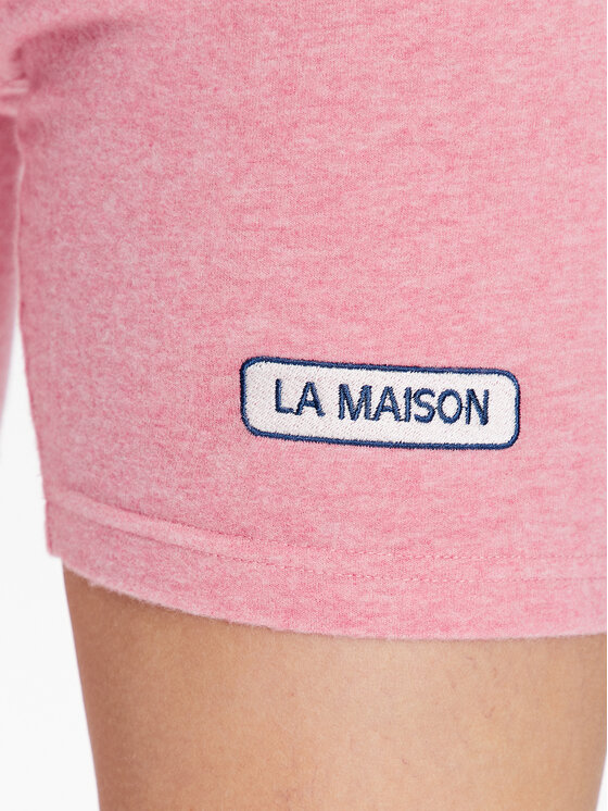 Pantaloncini sportivi YPA09AE23 Rosa Slim Fit