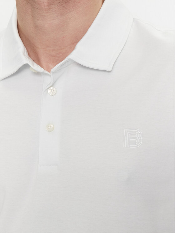 Baldessarini Baldessarini Tricou polo B4 10044/000/5190 Alb Regular Fit