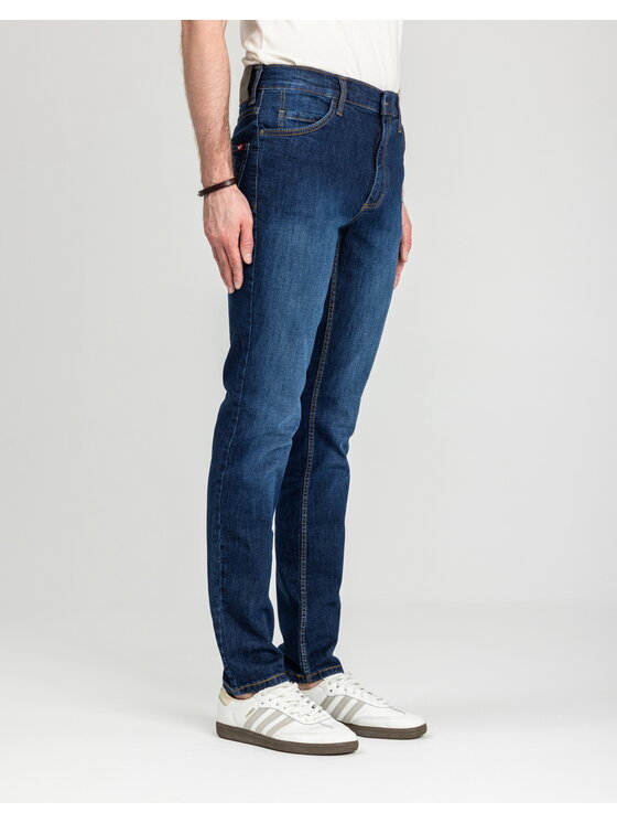 Mustang Mustang Jeans Style Tramper Tapered Blu Slim Fit