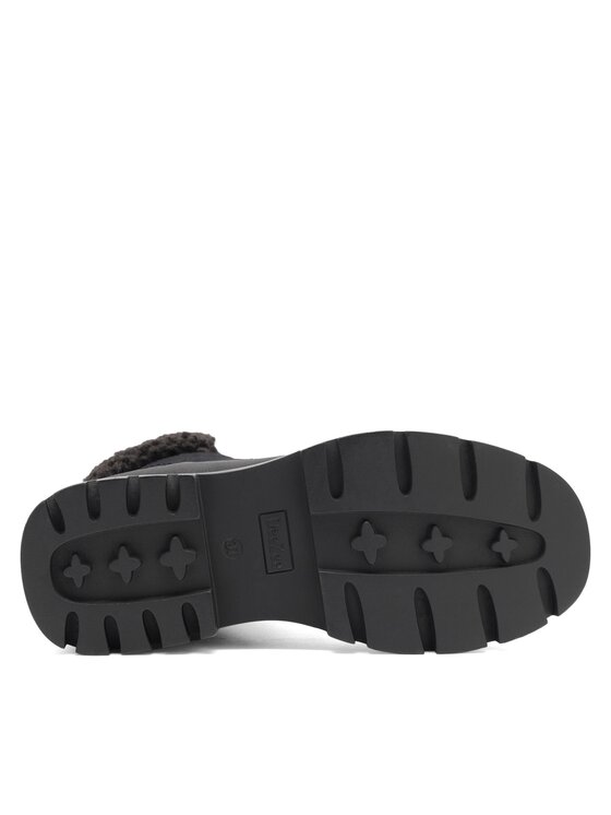 DeeZee DeeZee Šnurovacia obuv QUEENIE WS6151-03 Čierna