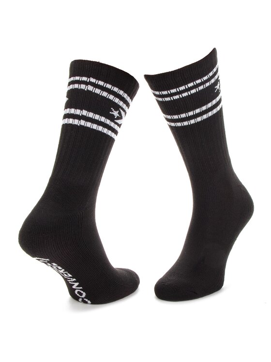 Converse Converse Σετ 2 ζευγάρια ψηλές κάλτσες unisex E729A-2020 Λευκό