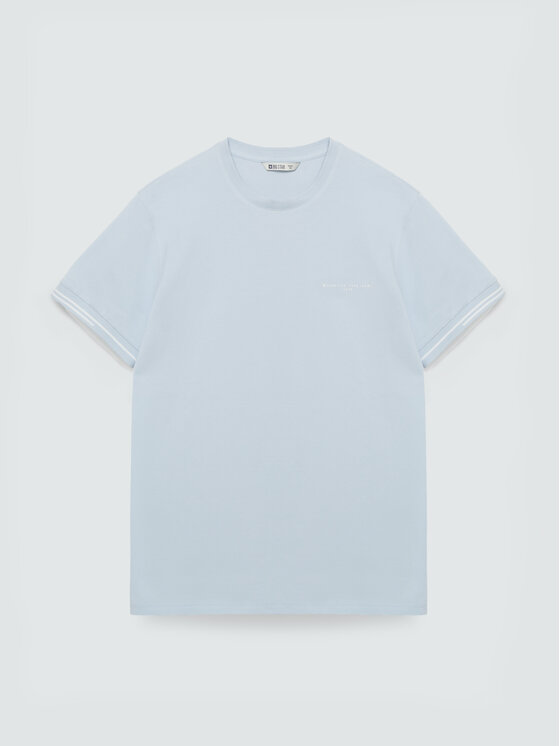 BIG STAR BIG STAR T-Shirt WLADER Niebieski Basic Fit