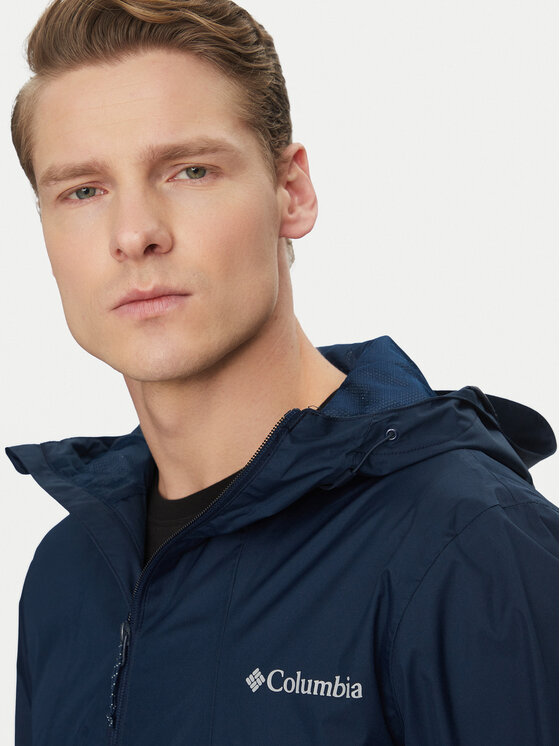 Columbia Columbia Nepremokavá bunda Inner Limits II EO0088 Tmavomodrá Regular Fit
