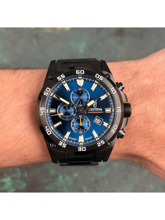 Festina Festina Zegarek F20735-1 Czarny