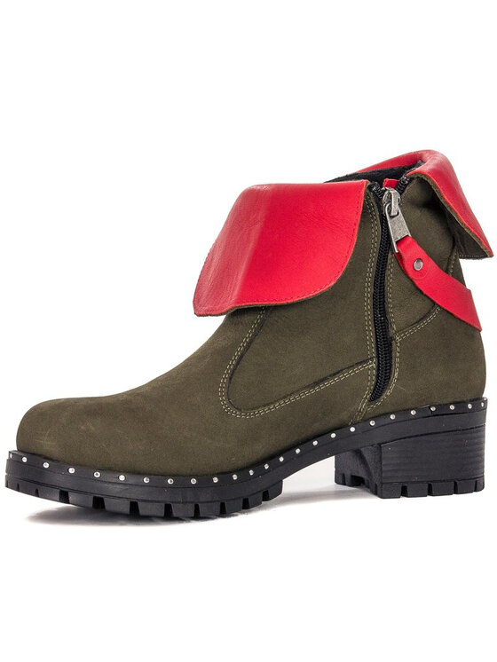 Artiker Artiker Botki 45C0919 Czerwony