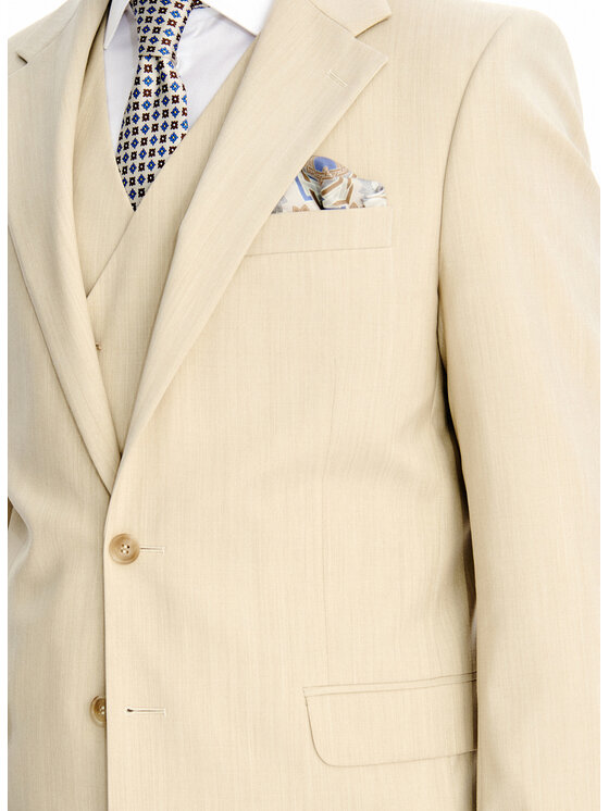 Pako Lorente Pako Lorente Marynarka P26SP-3G-022 Beżowy Slim Fit