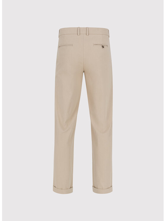 Pako Lorente Pako Lorente Spodnie materiałowe P26WF-WX-011 Beżowy Straight Fit